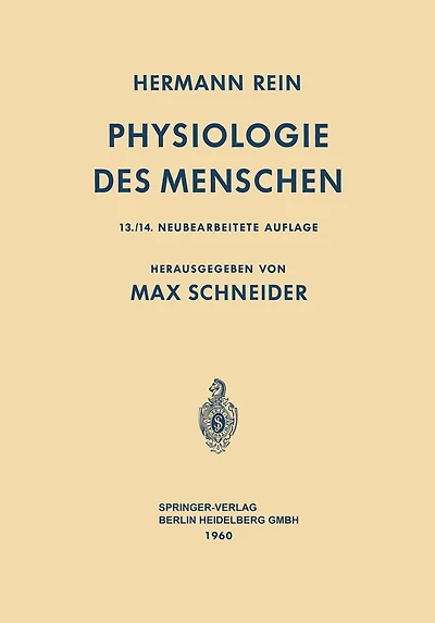 Einführung in die Physiologie des Menschen