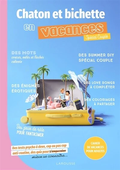 Chaton et Bichette en vacances : Spécial Couple : Cahier de vacances pour adultes: Spécial Couple