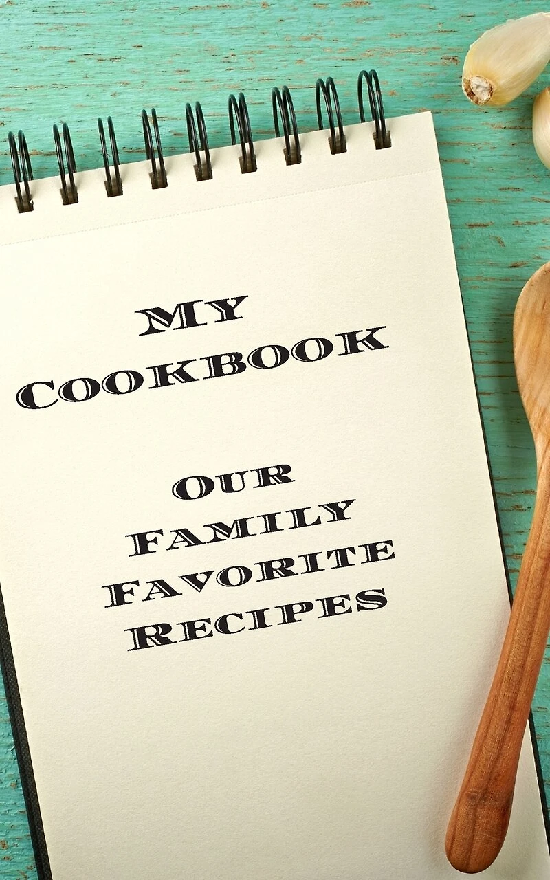 My Cookbook Our Family Favorite Recipes: An easy way to create your very own recipe cookbook with your favorite created recipes an 5"x8" 125 writable pages, includes an index. Makes a great gift for yourself, creative chefs & cooks, relatives & friends!