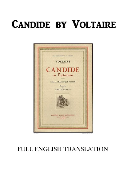 Candide By Voltaire