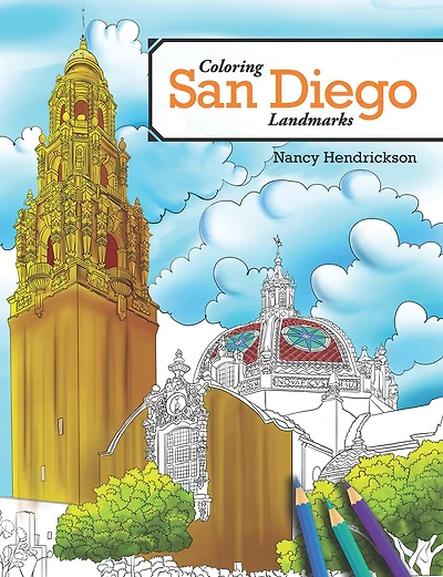 Coloring San Diego Landmarks