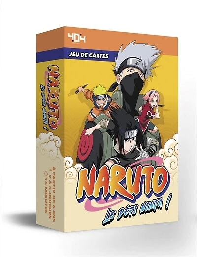 Naruto : Mon jeu de cartes : Le défi ninja !: Mon jeu de cartes