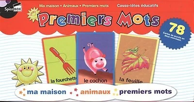 Spice Box Premiers mots Casse têtes éducatifs
