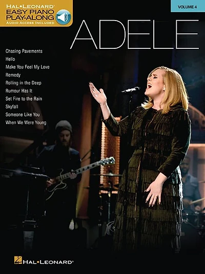 Adele: Easy Piano Play-along Volume 4