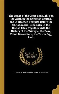 the Image of Cross: and Lights on Altar, Christian Church, Heathen Temples Before Era,