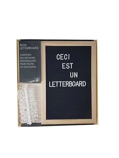 COFFRET MON LETTERBOARD