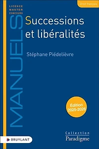 Successions et libéralités