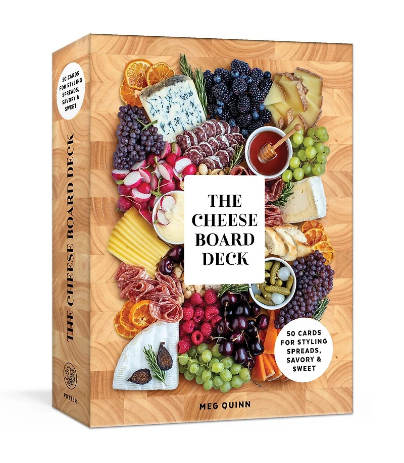 The Cheese Board Deck: 50 Cards For Styling Spreads, Savory And Sweet