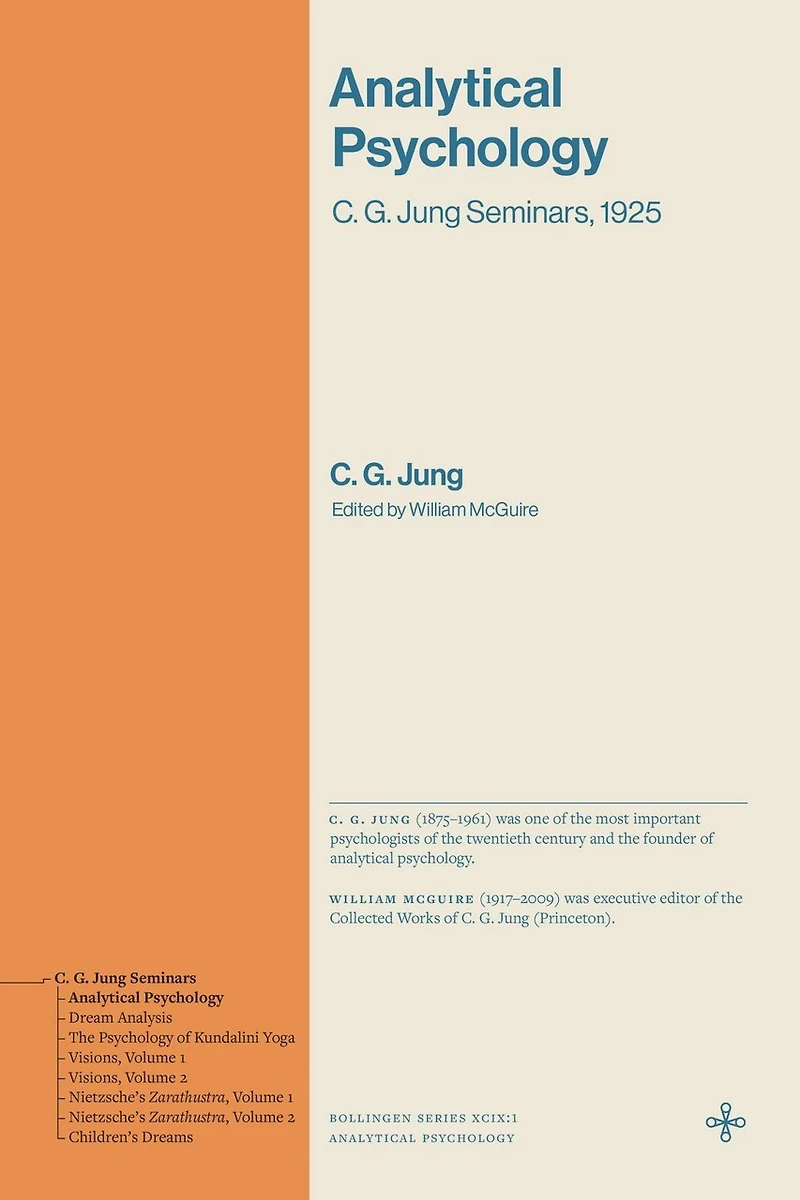 Analytical Psychology: C. G. Jung Seminars, 1925