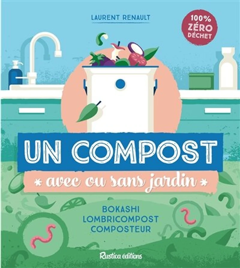 Un compost avec ou sans jardin: Bokashi, lombricompost, composteur
