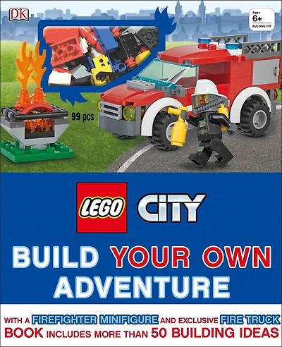 LEGO City: Build Your Own Adventure: With a Firefighter Minifigure and Exclusive Fire Truck