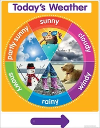 Color Your Classroom! Today's Weather
