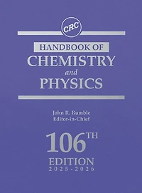 CRC Handbook of Chemistry and Physics