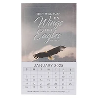 2025 Mini Magnetic Calendar Wings Like Eagles Isa. 40:31