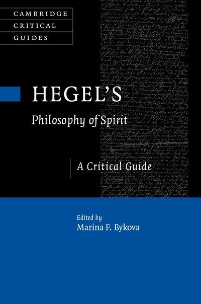 Hegel's Philosophy of Spirit: A Critical Guide