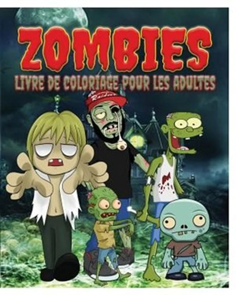 Zombies Livre de Coloriage Pour Les Adultes