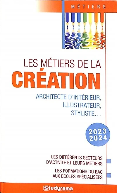 Les métiers de la création: architecte d'intérieur, illustrateur, styliste...