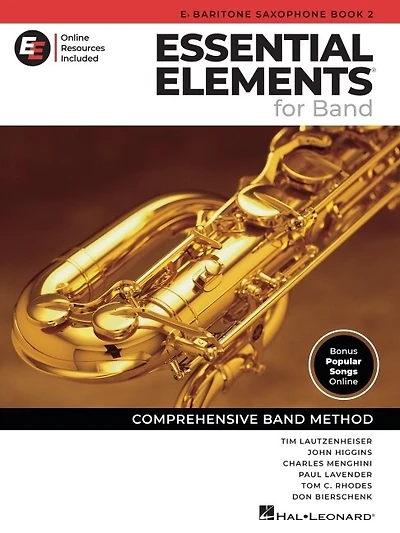 Essential Elements for Band - Eb Baritone Sax Book 2 with EEi