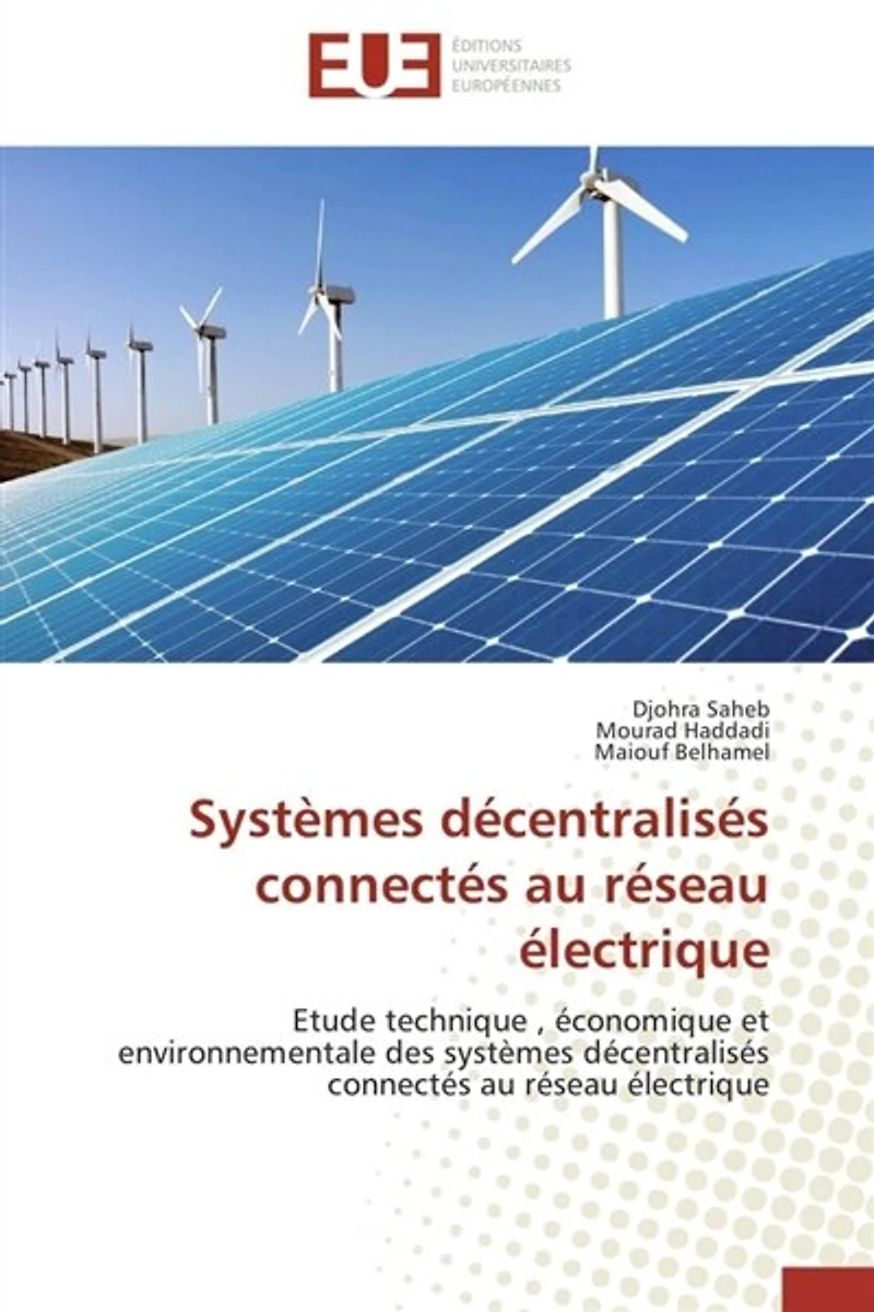 Systèmes décentralisés connectés au réseau électrique: Etude technique , économique et environnementale des systèmes décentralisés connectés au réseau élec