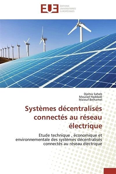 Systèmes décentralisés connectés au réseau électrique: Etude technique , économique et environnementale des systèmes décentralisés connectés au réseau élec