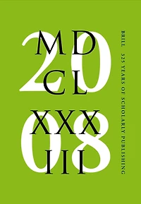 Brill – 325 years of scholarly publishing