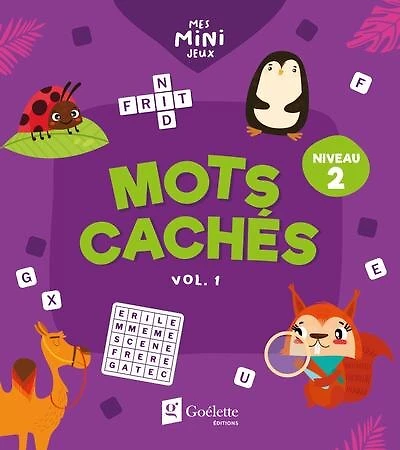 Mots cachés Niveau 2, vol. 1