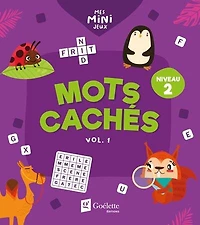 Mots cachés Niveau 2, vol. 1