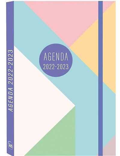 Agenda 2022-2023: tendance pastel