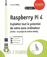 Raspberry Pi 4: exploitez tout le potentiel de votre nano-ordinateur (inclus un projet station météo)