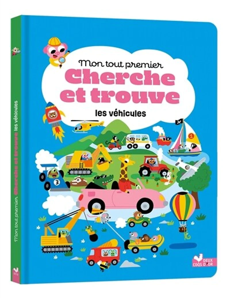 Les véhicules : mon tout premier cherche et trouve: trouve