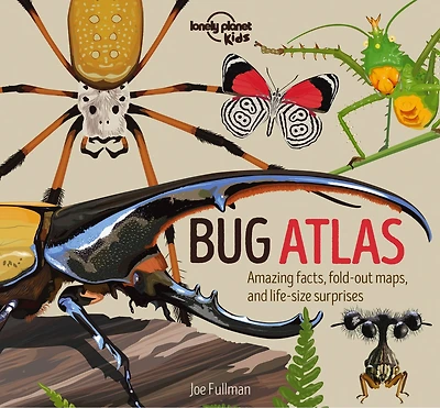 Lonely Planet Bug Atlas: Amazing Facts & Fold Out Maps, Meet Spiders, Butterflies, Beetles & More, Packed with Beautiful Illustrations & Macro Photography