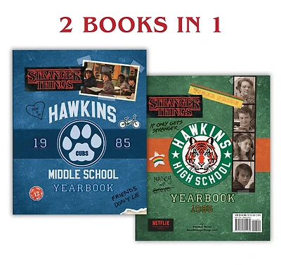 Hawkins Middle School Yearbook/Hawkins High Yearbook (Stranger Things)