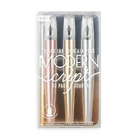 Modern Script Fountain Pens, Set Of 3