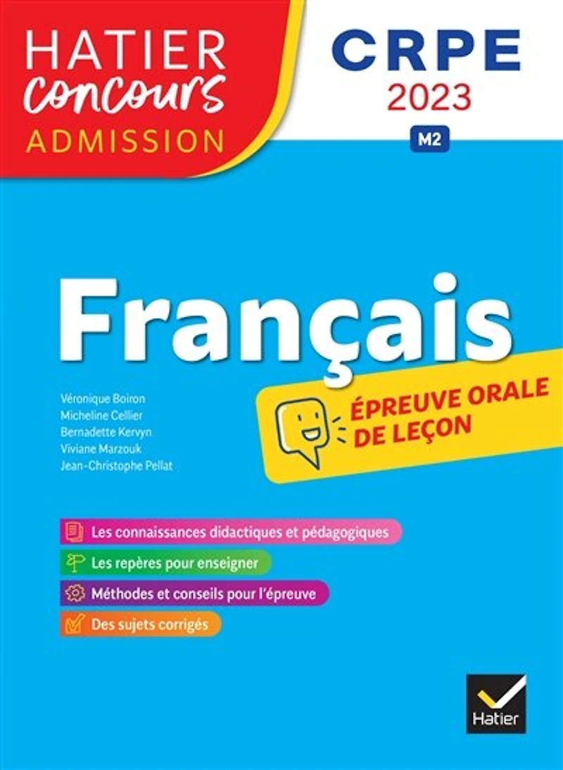 Français: épreuve orale d'admission