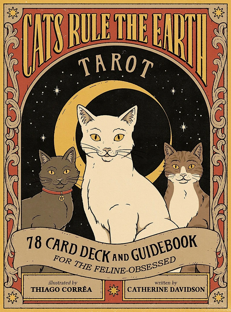 Cats Rule The Earth Tarot: 78-card Deck And Guidebook For Feline-obsessed