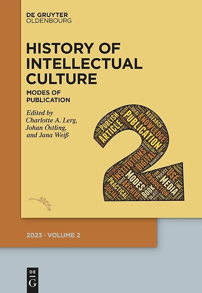 History of Intellectual Culture 2/2023: Modes of Publication