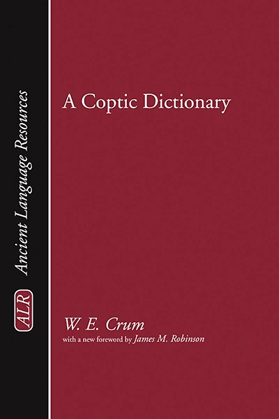 A Coptic Dictionary
