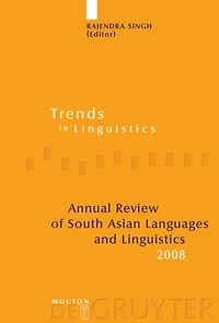 Annual Review of South Asian Languages and Linguistics: 2008
