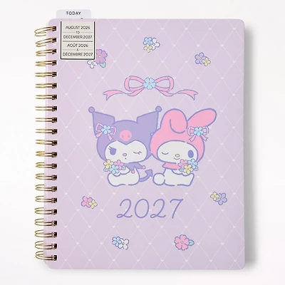 Kuromi & My Melody Spiral 17 Month Planner