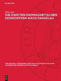 Die zweiten erdmagnetischen Kennziffern nach Fanselau