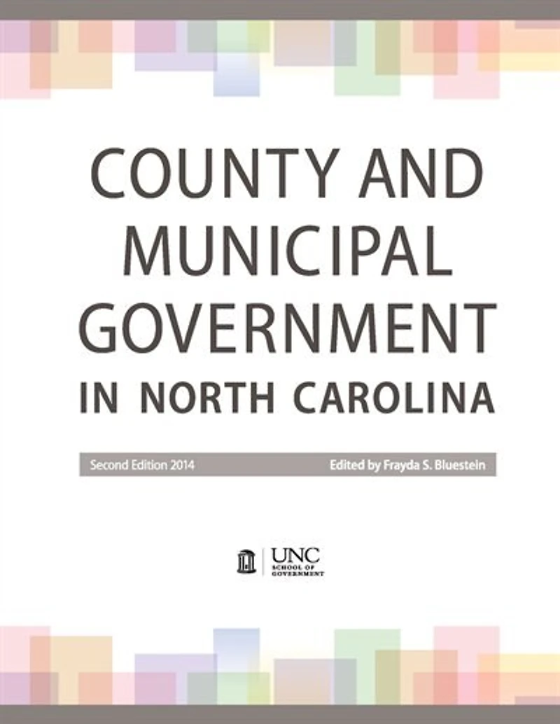 County And Municipal Government In North Carolina