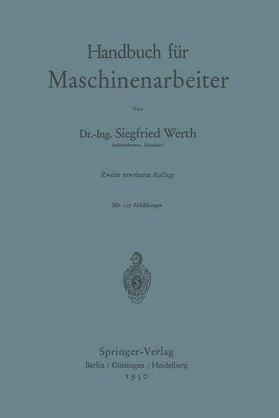 Handbuch Für Maschinenarbeiter