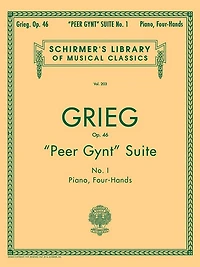 "Peer Gynt" Suite No. 1, Op. 46: Schirmer Library of Classics Volume 203 Piano Duet