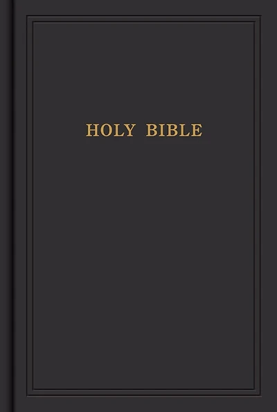 KJV Pew Bible, Black Hardcover: Holy Bible