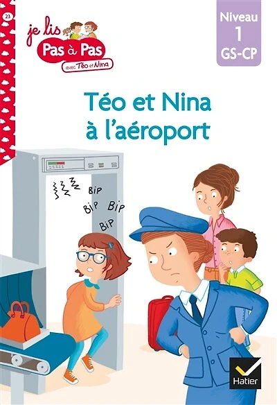 Téo et Tina à l'aéroport: niveau 1, GS-CP
