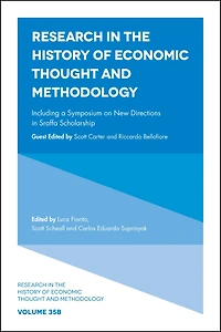 Including a Symposium on New Directions Sraffa Scholarship