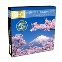 Merveilles du monde calendrier 2020 -geo