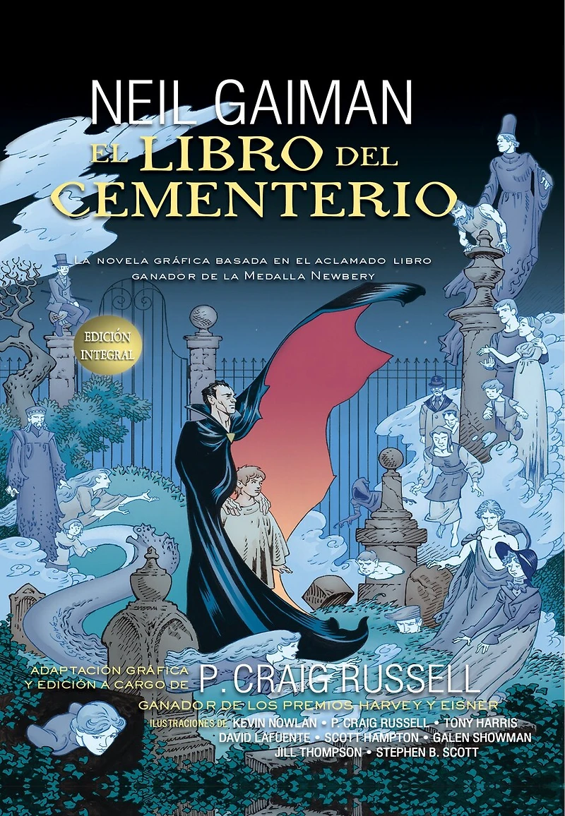 El libro del cementerio. La novela gráfica / The Graveyard Book Graphic Novel