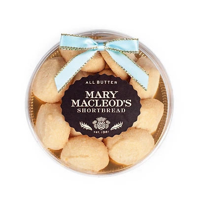 Mary Macleod's Shortbread 4" Short Round of Mini All-Butter Classic Shortbread