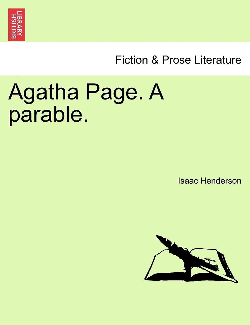Agatha Page. A Parable.